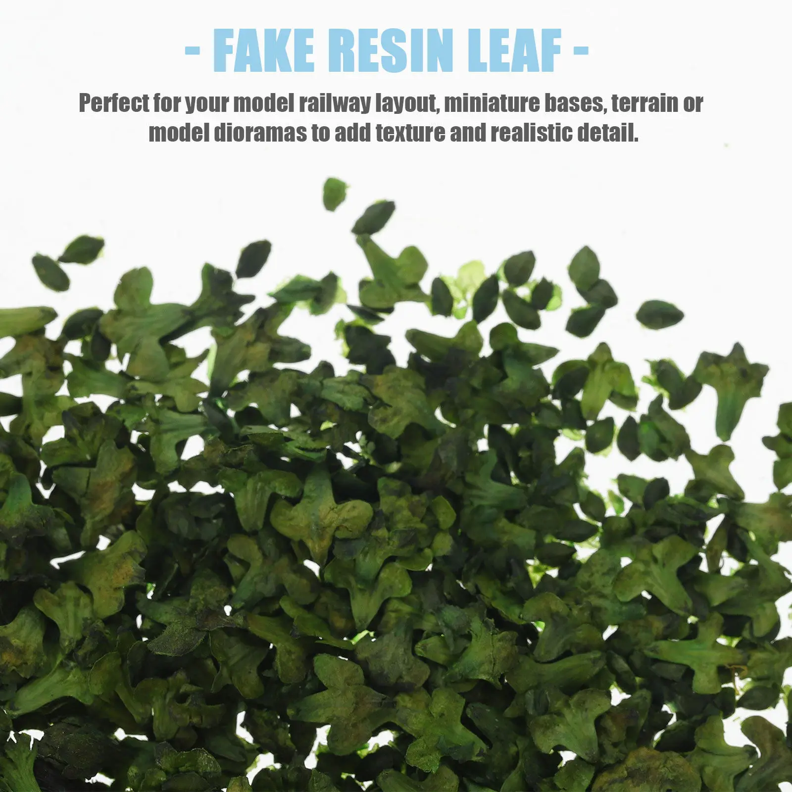 1 Box of Multi-Color Simulation Leaf Miniature Decor for DIY Sand Table Micro Landscape Landscaping Scene Material
