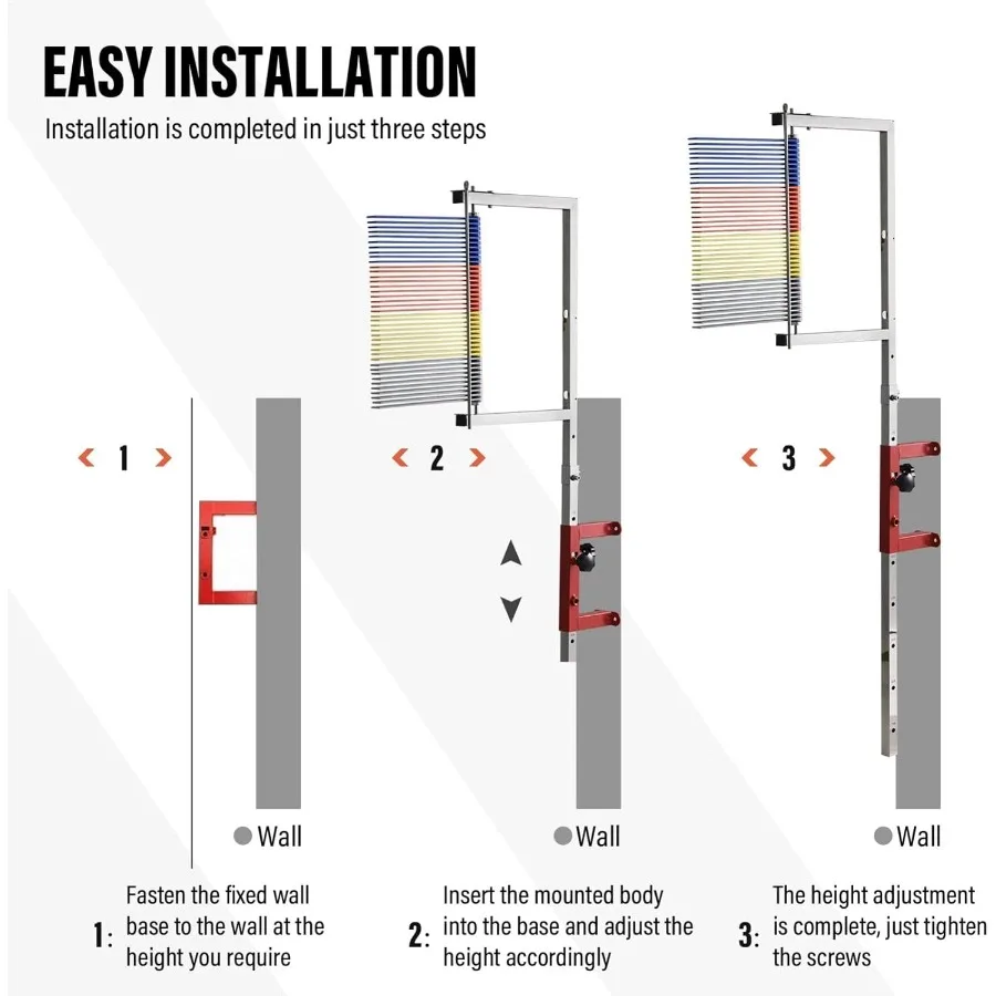 معدات قياس القفز العمودية اختبار القفز اختبار القفز أداة قياس القفز للرياضيين وعشاق اللياقة البدنية عالية Ju #3