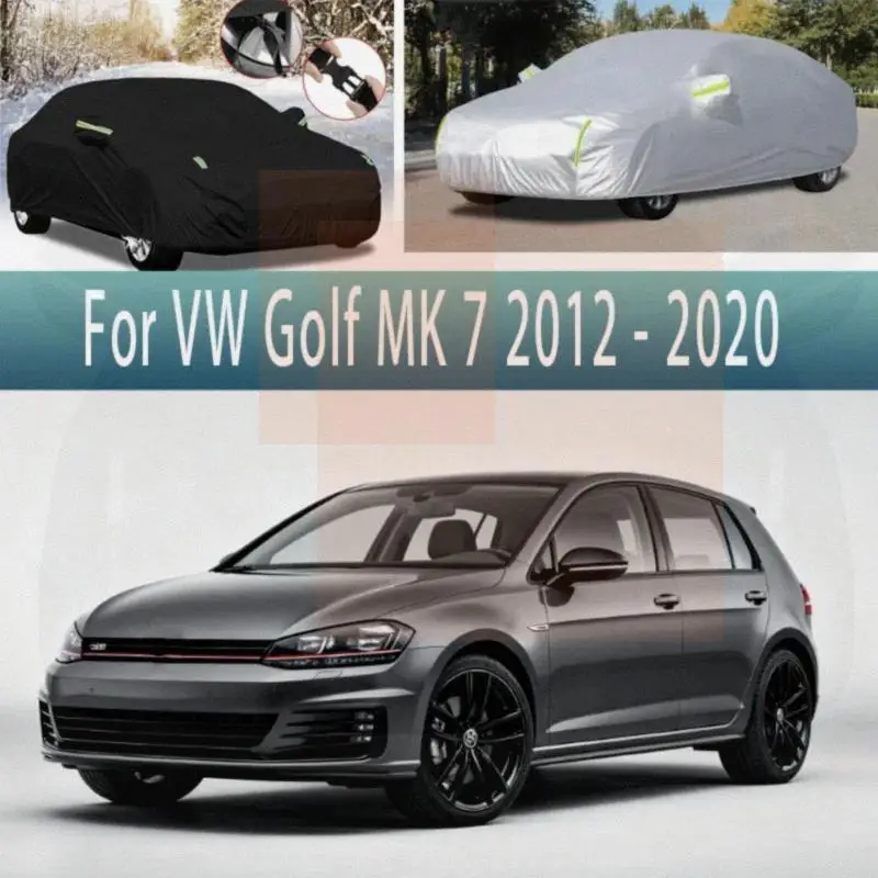 

For Outdoor Protection Waterproof VW Golf MK 7 2012 2020 Snow Cover Exterior Accessories Dustproof Sunshade Car Covers