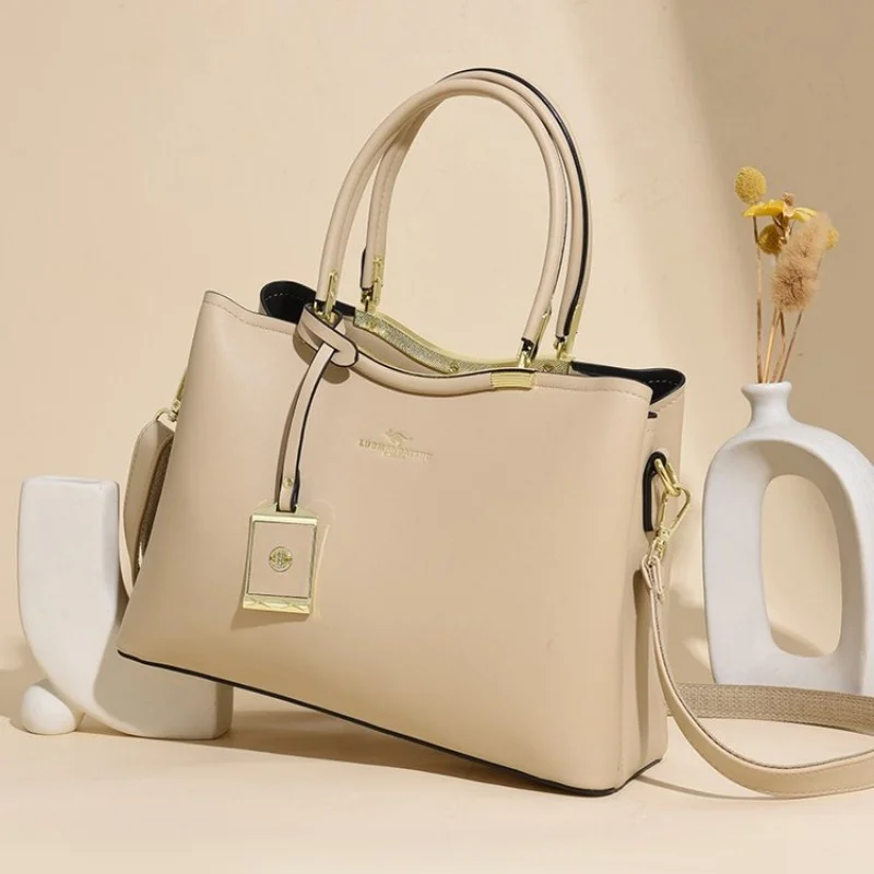 

Luxury Women's Crossbody-Bag Made Of Ocean-Printed Leather Featuring Elegant Trendy Daily Look​