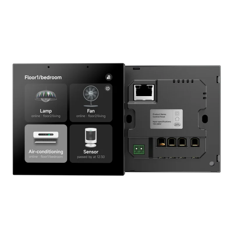 

Android Smart Home 4-inch Touch Screen Control Panel Electric Smart Technology IPS Universal Flip C8 Smart Switch APP Control