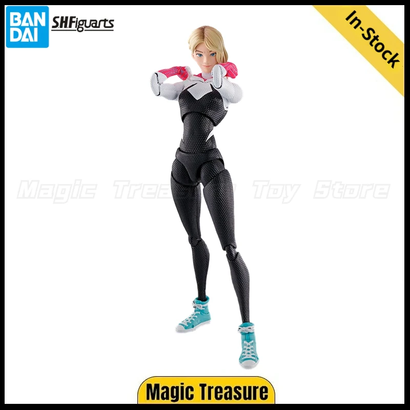 

【In Stock】Original BANDAI SPIRITS S.H.Figuarts ACROSS SPIDER-VERSE PART ONE Spider-women Action Figure Model Toy Gift