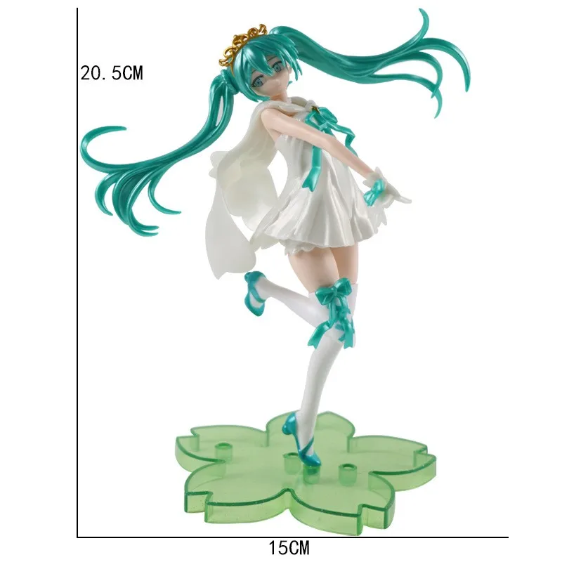 Neue Anime Hatsune Miku Actionfigur Kawaii Sammlerstück Modell Rosa Sakura Kawaiii Puppe Sammlerstücke Spielzeug Tortendekoration