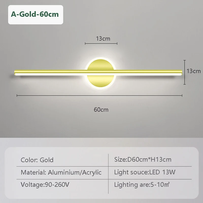 WLX007 Gold 60cm