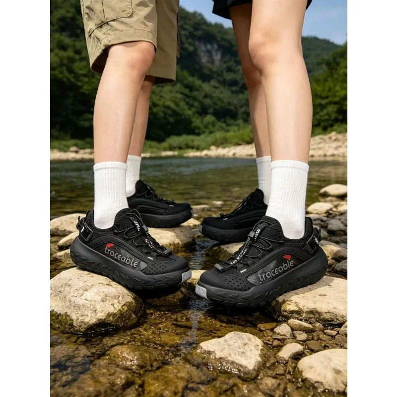 Original Brand Comfortable Breath Mountain Climbing Shoe Summer Outdoor Hiking Shoe Unisex Anti Slip Trekking Wade Sneakers