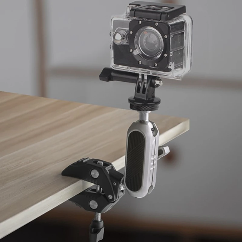 دراجة المقود المشبك قوس ، ترايبود جبل المسمار ، كليب حوامل ل Gopro بطل 11 ، 10 DJI ، عالية الجودة ، 1/4 كاميرا الدراجة