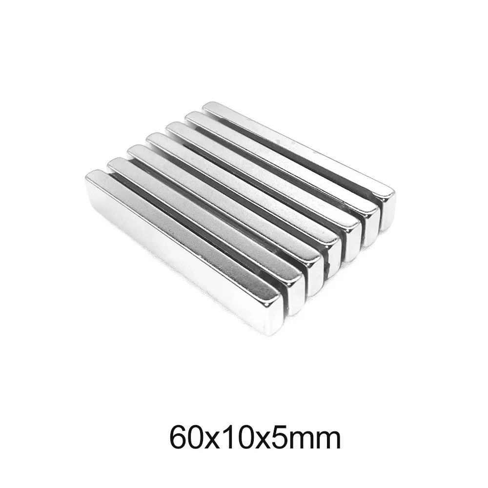 60x10x5 прочные для простыней редкоземельный магнит длиной 60 мм прямоугольные неодимовые магниты 60x10x5 мм блочный Магнит 60*10*5