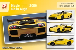 **Preorder ** DCM 1:64 Diablo Diablo Yellow  Orange  White Diecast Model Car