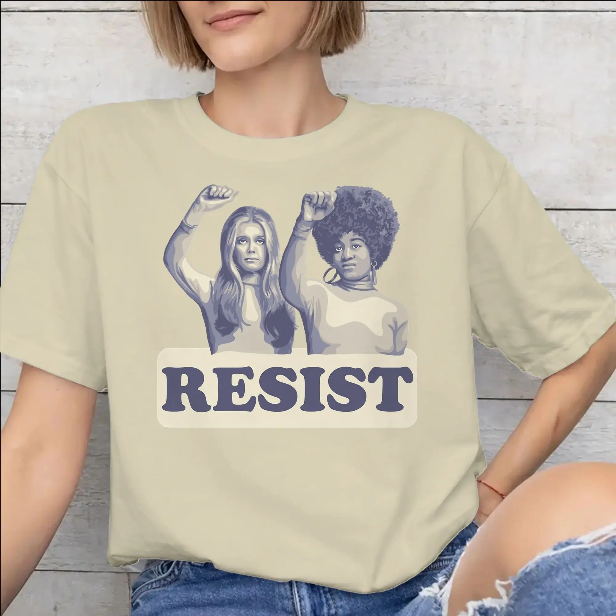 Men Women RIP Gloria Steinem  Shirt Pure Cotton Graphic Print T-Shirt  Top Clothing