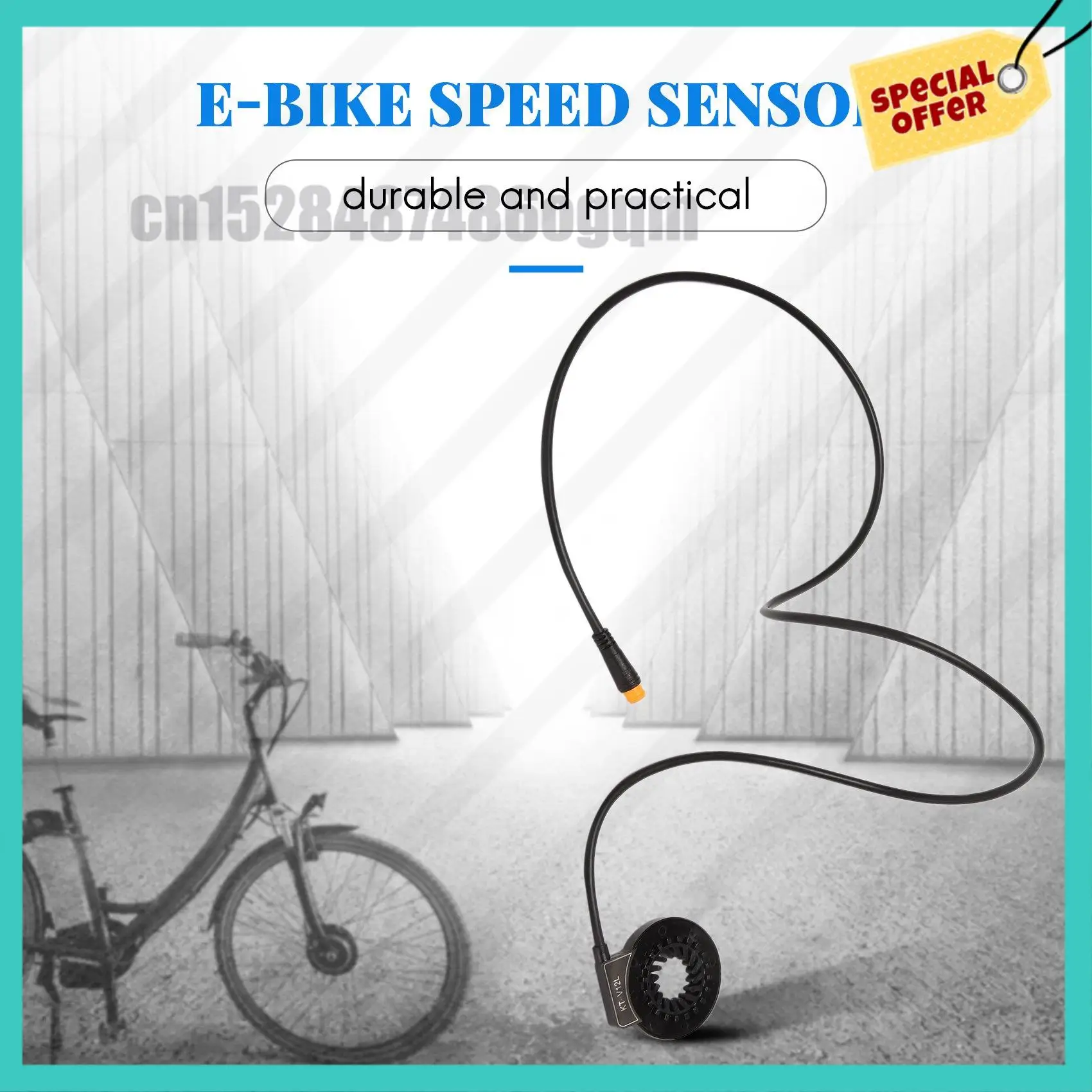 -ABJZ Electric Bikes PAS Sensor E-Bike Waterproof Conversion Kit Parts E-Bike Pas System Assistant Sensor KT-V12L