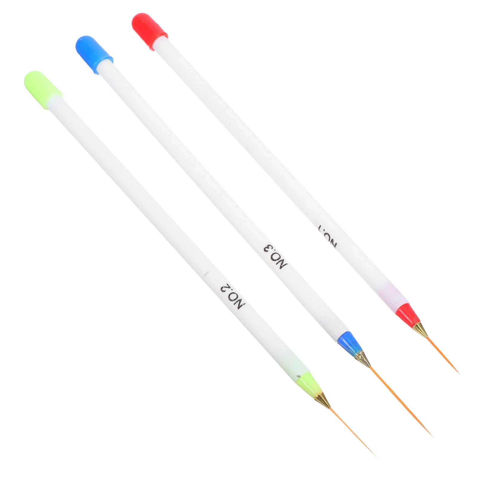 

3Pcs Nail Pull Pen Durable Thin Line Reusable Nail Art Tools Fine Dotting Painting Drawings Suitable for Women Girls