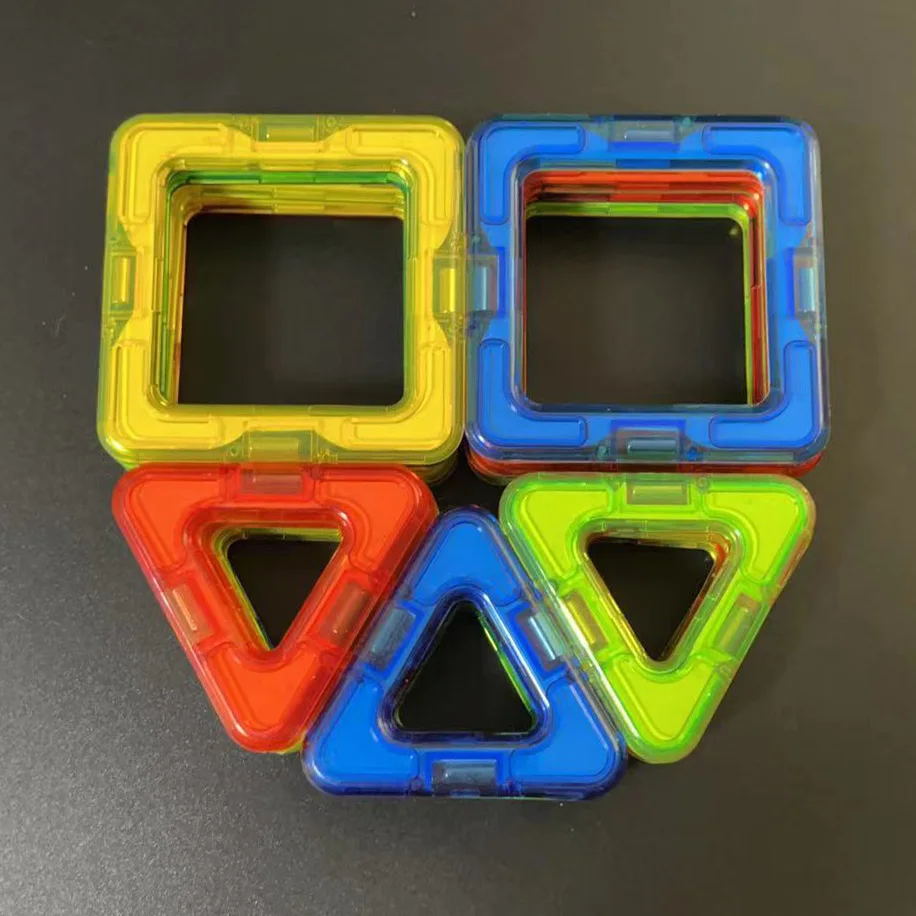 Duży bloki magnetyczne do budowania pojedynczych klocków designerski Model z magnesem na akcesoria gra edukacyjna zabawki dla dzieci