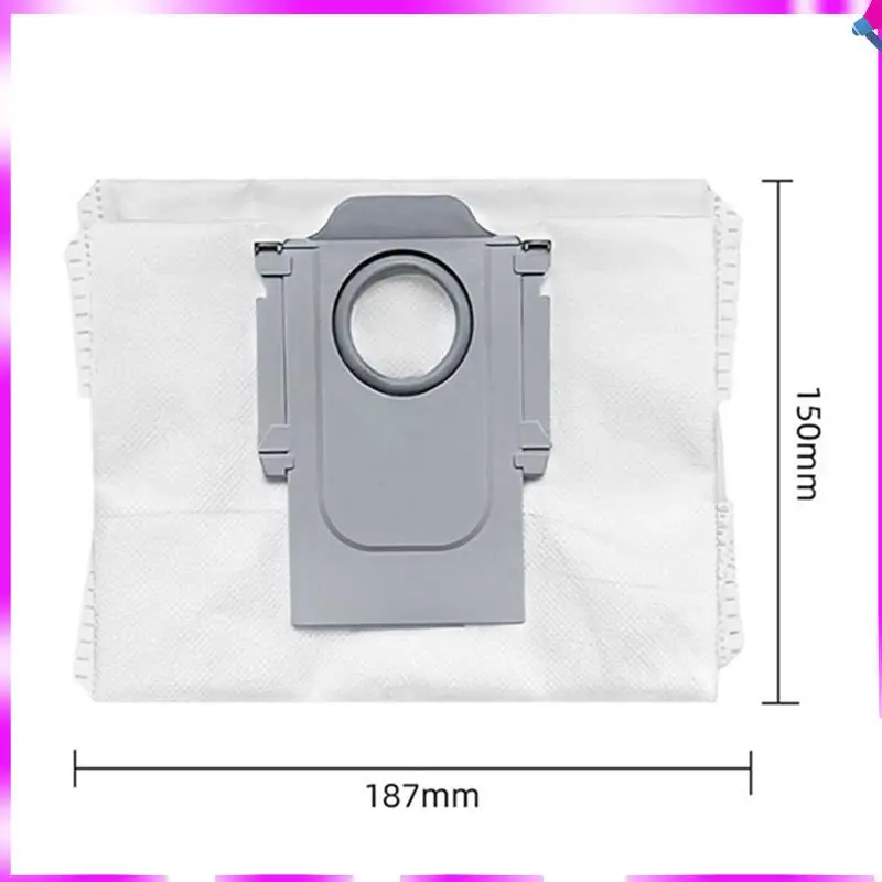 로보락 S8 Maxv Ultra / P10 A7400RR / Q Revo / Qrevo Pro / Qrevo Maxv / Qrevo S / Qrevo Plus용 N96R 4개입 먼지 봉투 (교체용)