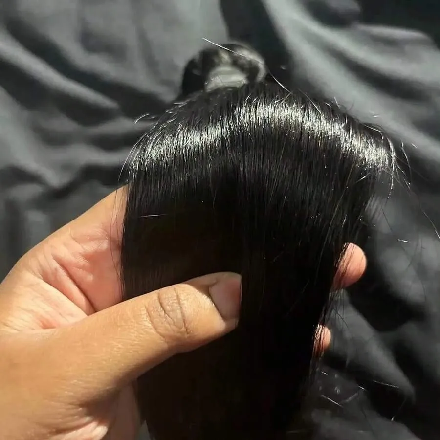 Straight Bundles Human Hair Natural Black 12A Grade Unprocessed Real Human Hair Extensions For Women Thick Remy Virgin Hair Extensions Natural Color