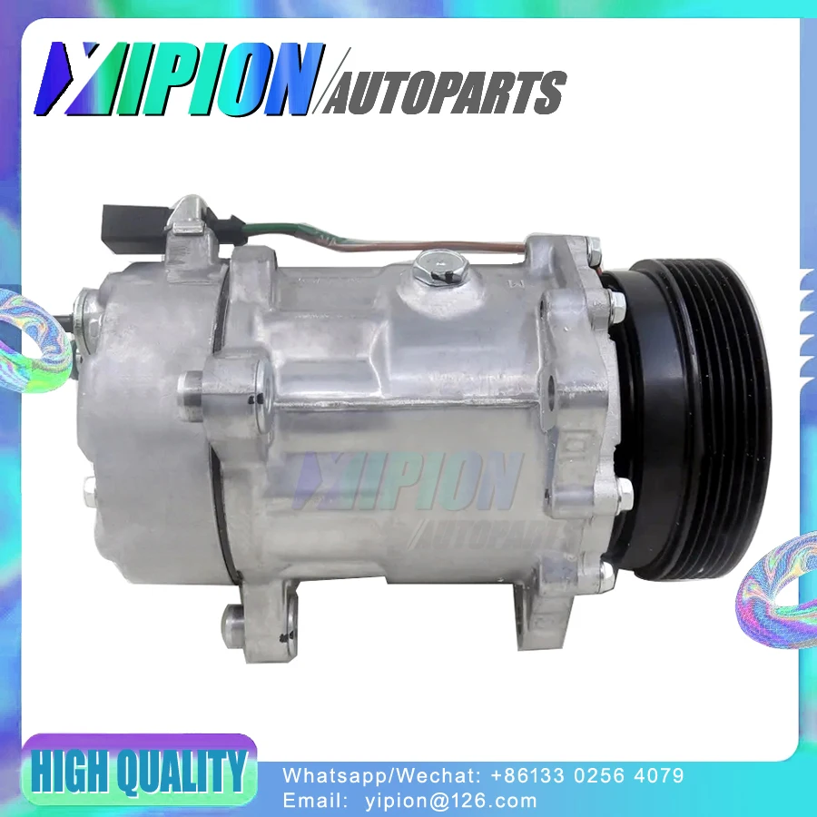 For SD7V16 AC Compressor AUDI A3 TT 1J0820803A 1J0820803AX 1J0820803B 1J0820803K 1J0820803KX 1J0820803L 1J0820803LX 1J0820803N