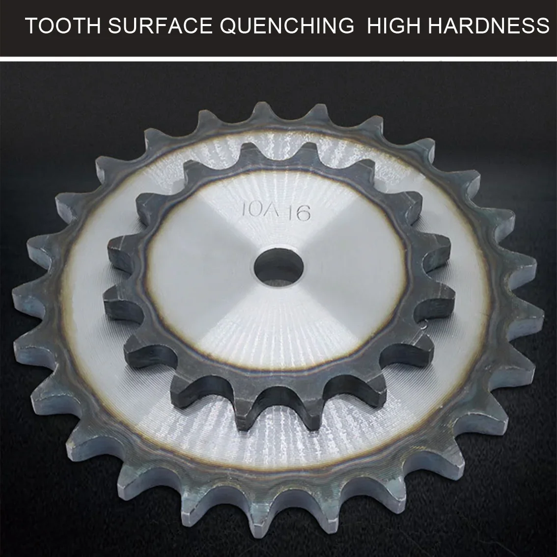 1Pcs 08B Industrial Drive Sprocket Wheel 45# Steel Chain Gear 10 11 12 13 14 15 16 17 18 19 20 21 22 23 24 25 Teeth Pitch 12.7mm