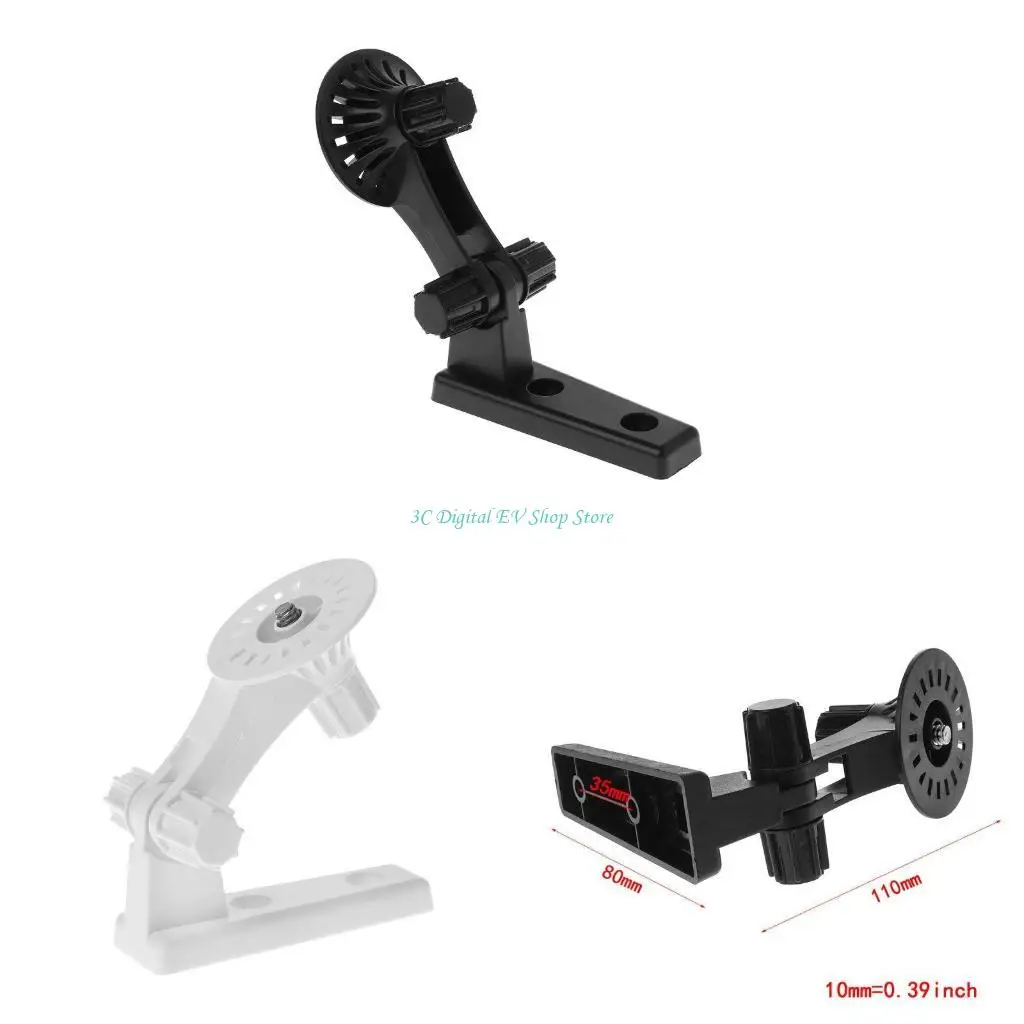 

E74D 180 Degree Rotatable Camera Wall Mount Stand Module Mount Bracket Baby Monitor Camera Mount CCTV Accessories