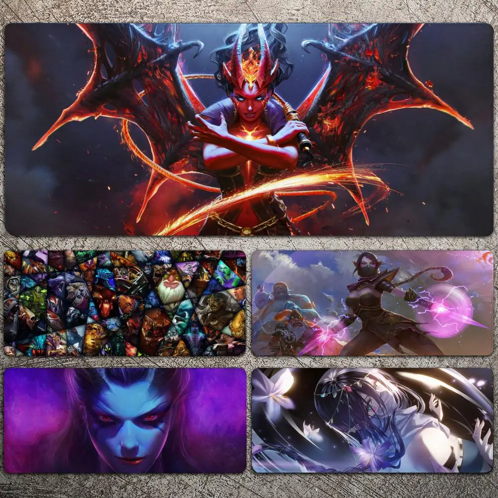 

Dota 2 Anime Mousepad Large Gaming Mouse Pad LockEdge Thickened Computer Keyboard Table Desk Mat