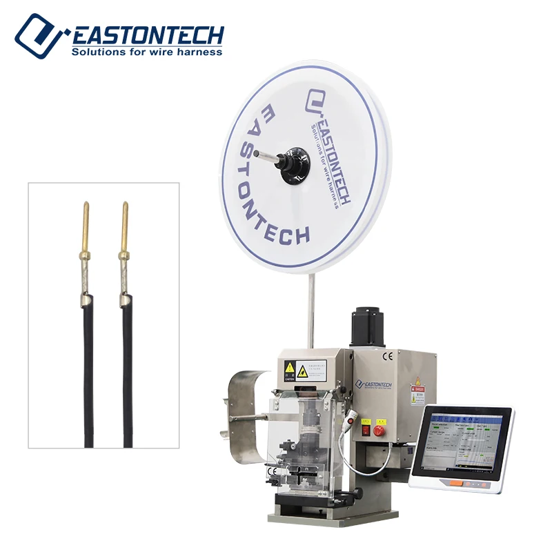 Software-Controlled Servo Terminal Crimping Machine EW-5240-2T+S Direct-Drive Servo CFM (2T) 30/40mm Stroke 119.7/135.78mm