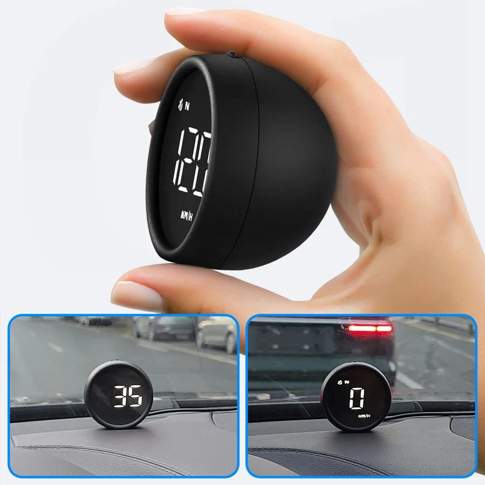 HUD Heads Up Display G1 GPS Speedometer Digital LCD On-board Computer  with Compass For All Cars