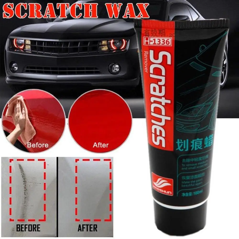 

Car Scratches Restoration Repair Auto Paint Care Polishing Wax Cream Paint Scratch Remover Care 100ml Car Cleaning Scratch Tool