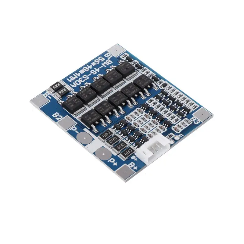 4S 30A 12.8V التوازن 3.2V LiFePo4 الحياة 18650 بطارية حماية لوحة دارات مطبوعة hyq