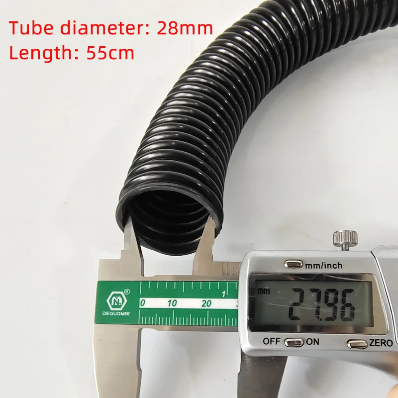 

Mirka pneumatic dry grinder quick-connect vacuum hose, 28 mm/40 cm vacuum hose dry grinder hose