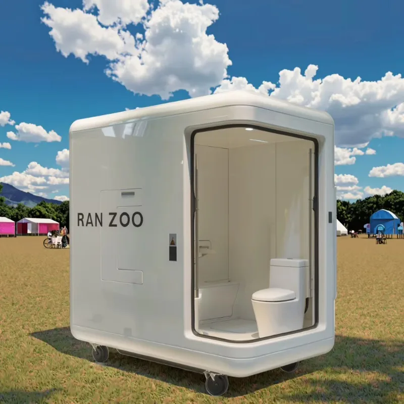 Customized Modern Design Mobile Public mobile Toilet Environmentally Friendly Features for Hotels and Scenic Cities