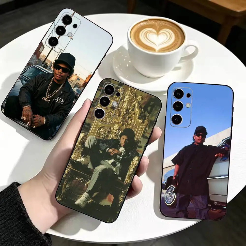 Rapper E-Eazy E  Soft Silicone Case For Samsung S20 S21 S22 S23 S24 S25 S26 Ultra Plus Lite S24 FE Fundas