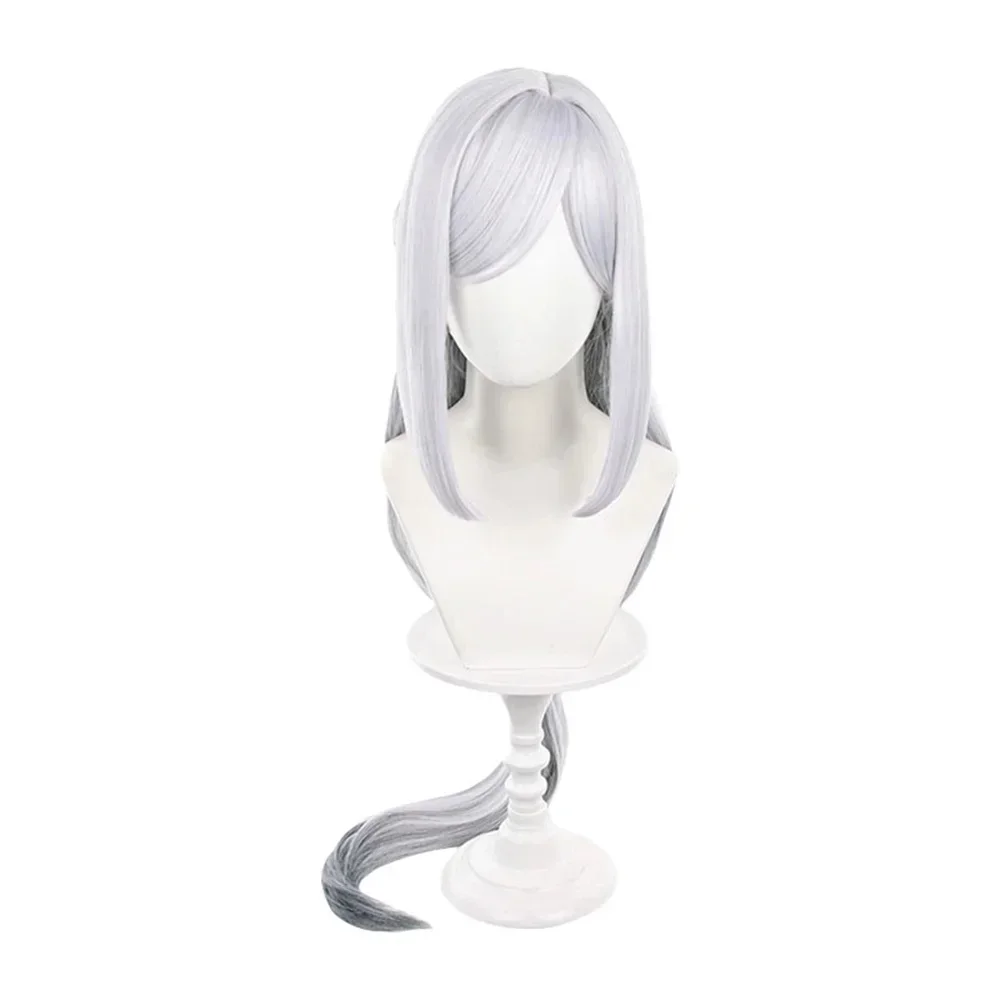 

Anime Frostflower Dew Shenhe Wigs Genshin Impact Role Play Pre Styled Synthetic Hair Party Festival Props