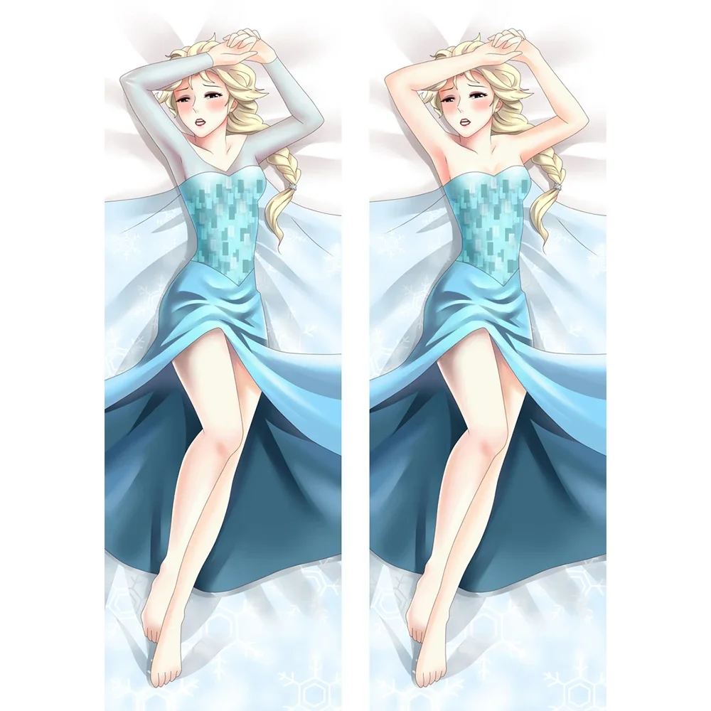 60*180CM Anime Pillow Cushion Cover Bedding Pillowcase 2-Side Print Decor Hugging Body Cute Pillow Case Accessories