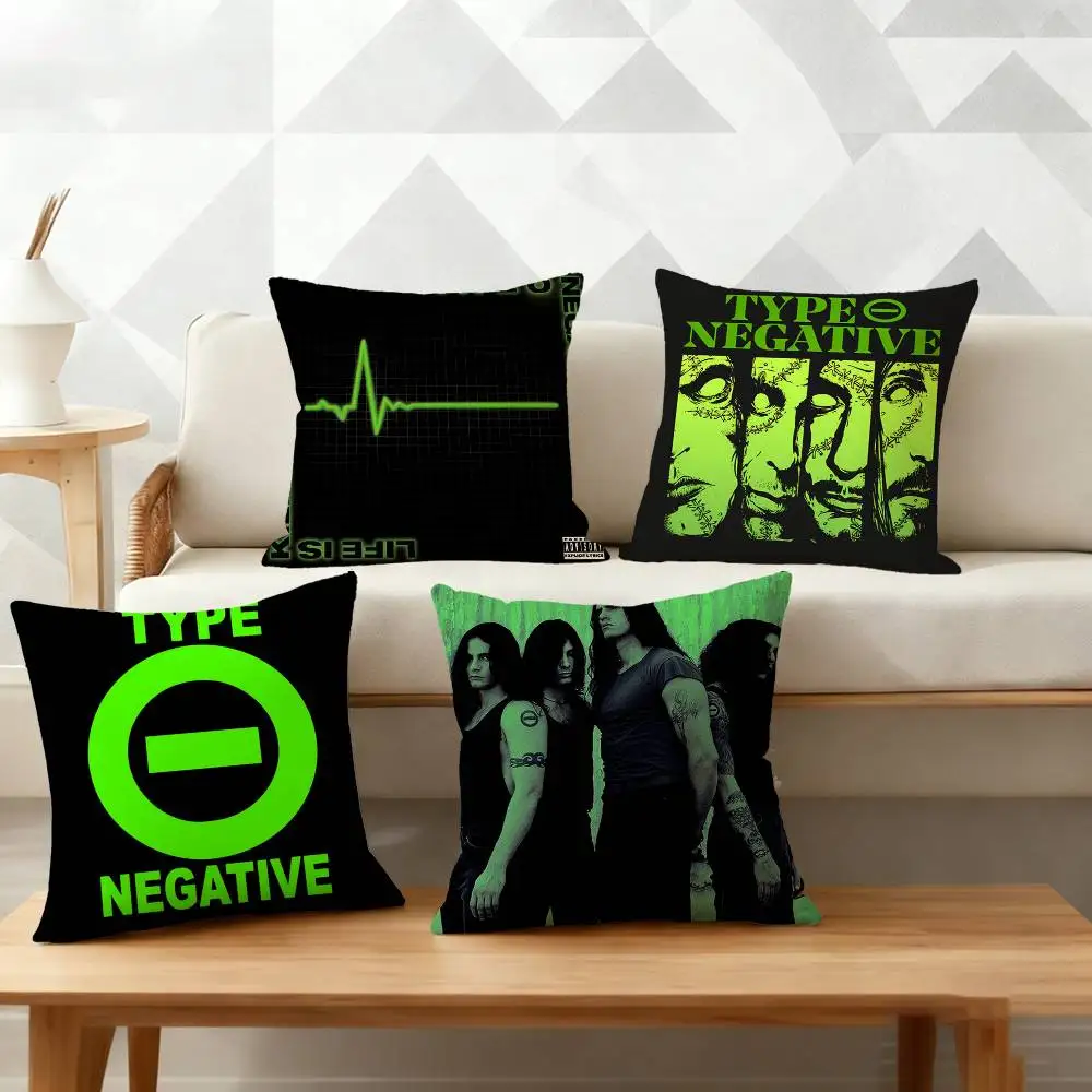 

T-Type O N-Negative Pillow Case Pattern Printed Pillowcase For Living Room Sofa Cushion Cover