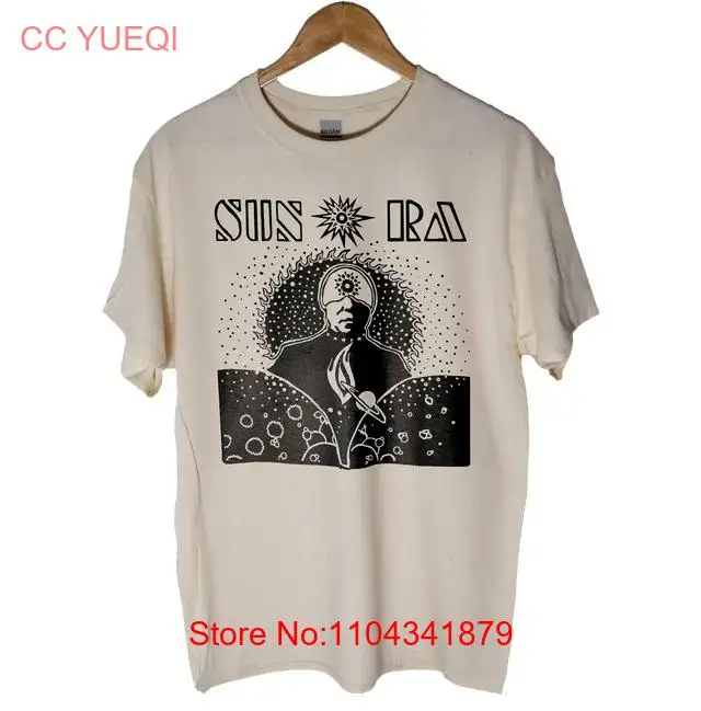 Sun Ra band t shirt free jazz Arkestra Afrofuturism Sand Color Shirt KTV1272