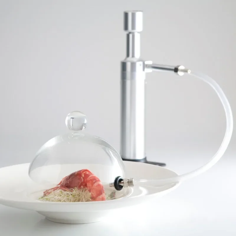 Silver super search banner Smoke Multifunctional Smoker, Molecular Gourmet Tool