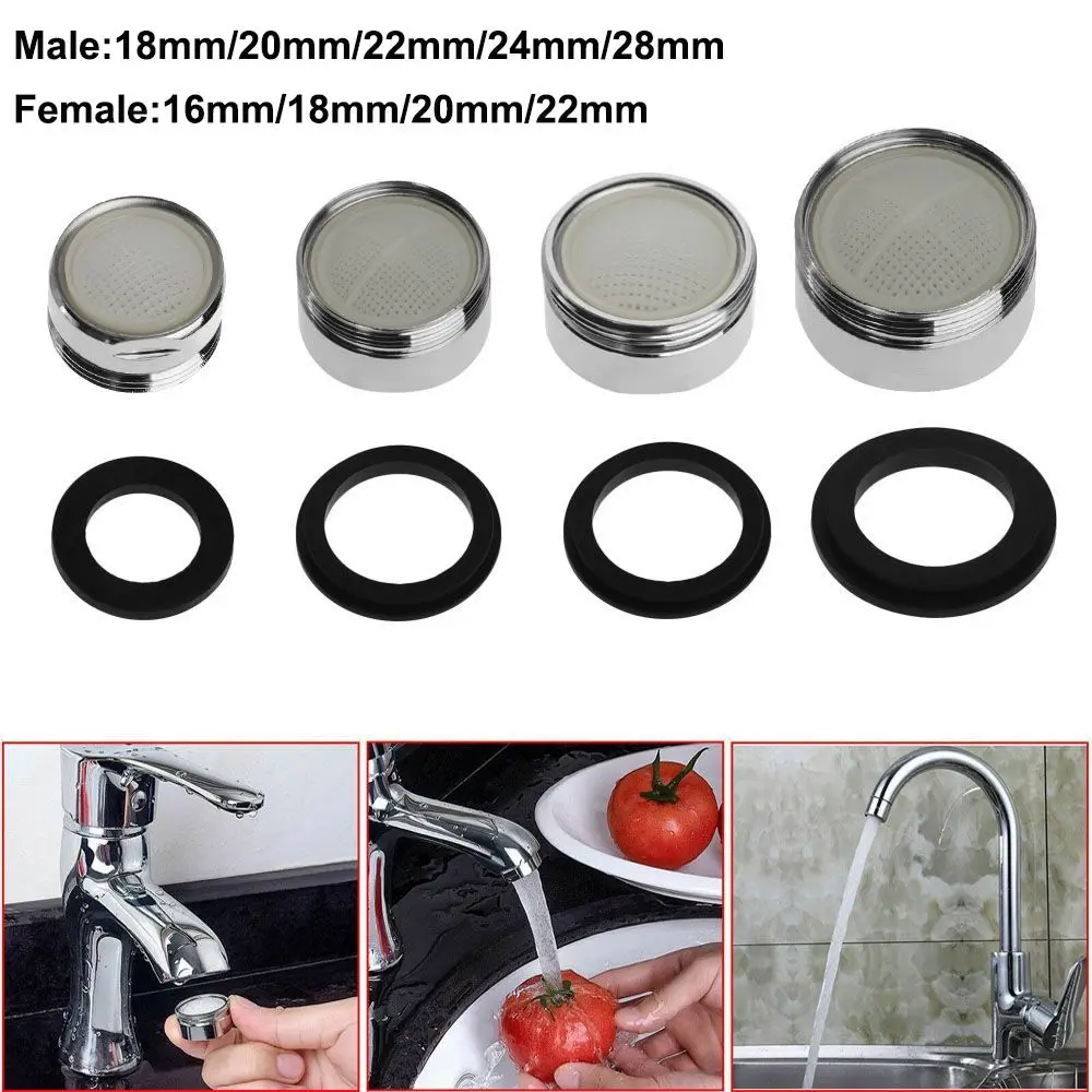 

Water Saving Male Female Water Saving Tap Aerator With Washer Faucet Filter Tap Aerator Bathroom