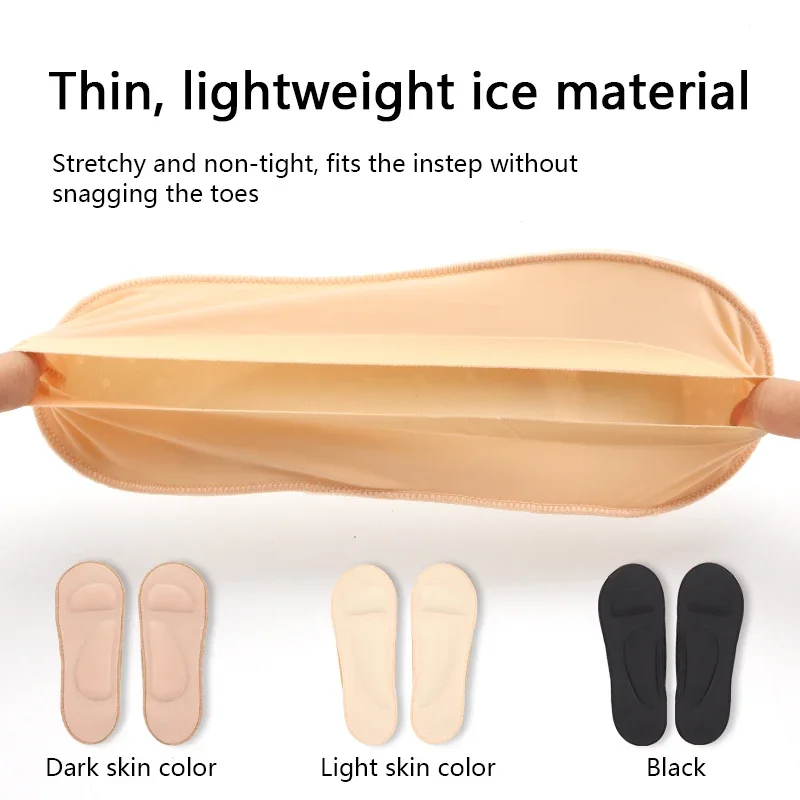 Orthopedic Arch Support Insoles for Plantar Fasciitis 3D Stretch Breathable Deodorant Running Cushion Invisible Sock Sole Insole