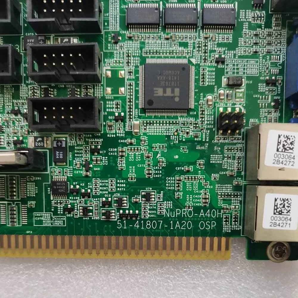 For ADLINK NUPRO-A40H 51-41807-1A20 OSP dual network card industrial computer motherboard