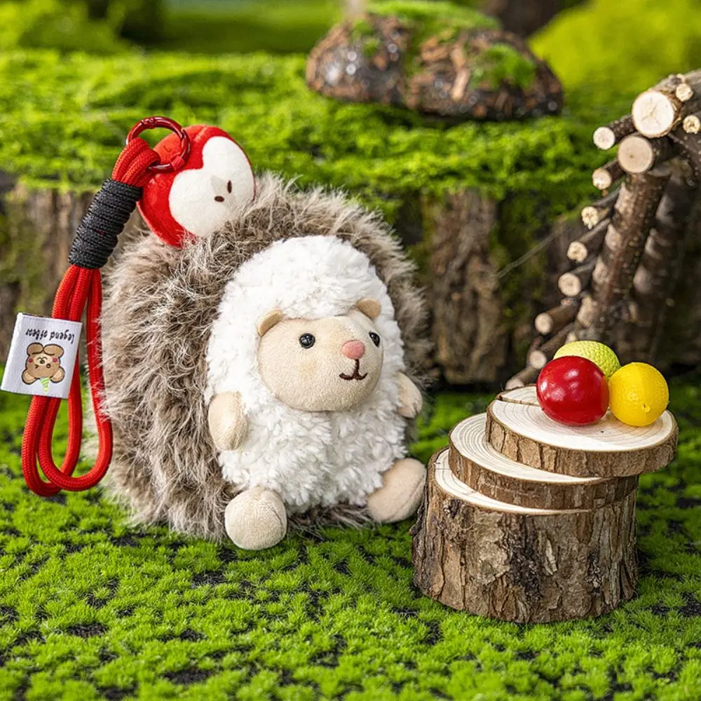 

Animal Adorable Little Hedgehog Keychain Mini Hedgehog Little Hedgehog Pendant Stuffed Soft Cute Hedgehog Keyring Gifts
