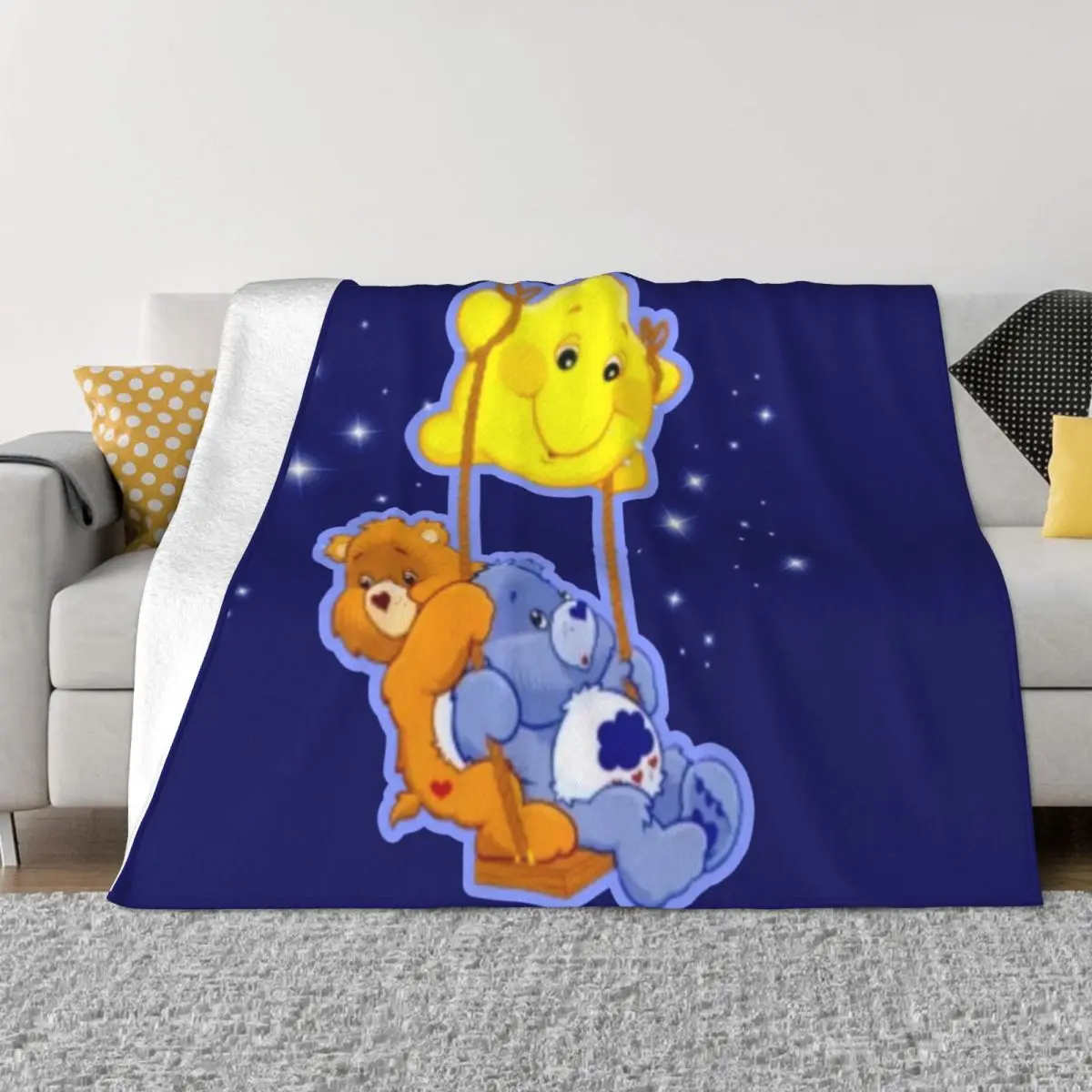 Y2K aesthetics Mlp friends cloud swing Throw Blanket Stuffed Blankets funny gift Blanket Luxury christmas gifts