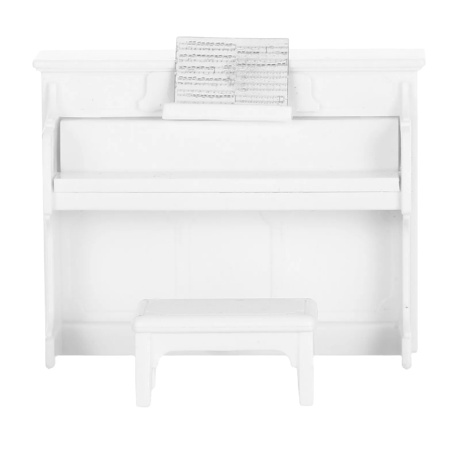 

Набор: миниатюрное пианино и стул для кукольного домика, элегантное исполнение, яркие цвета, миниатюрный декор для дома, реквизит для сцен.