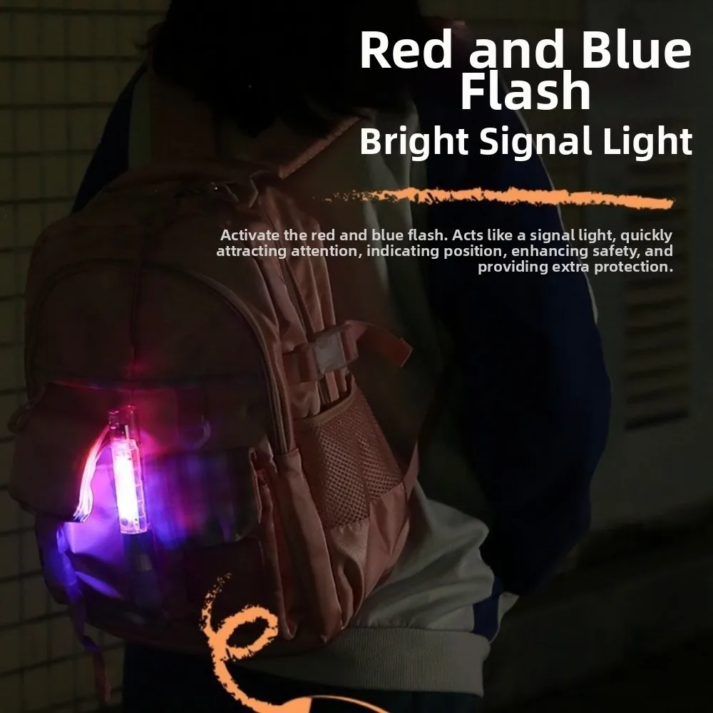 

Rechargeable LED Flashlight With Whistle Retractable Zoom Long-Range Outdoor Emergency Flashlight Five-level Dimming