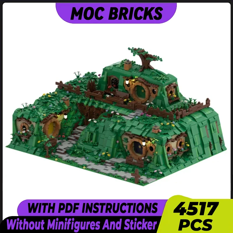 

Rings Movie Model Moc Building Bricks UCS Dwarf Beauty Base Technology Modular Blocks Gifts Christmas Toys DIY Sets Assembly