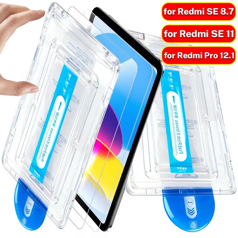 

Easy To Install Screen Protector for Redmi Pad SE 11 8.7in Pro 12.1 Inch Tempered Glass with Alignment Tool 9H Hardness Film
