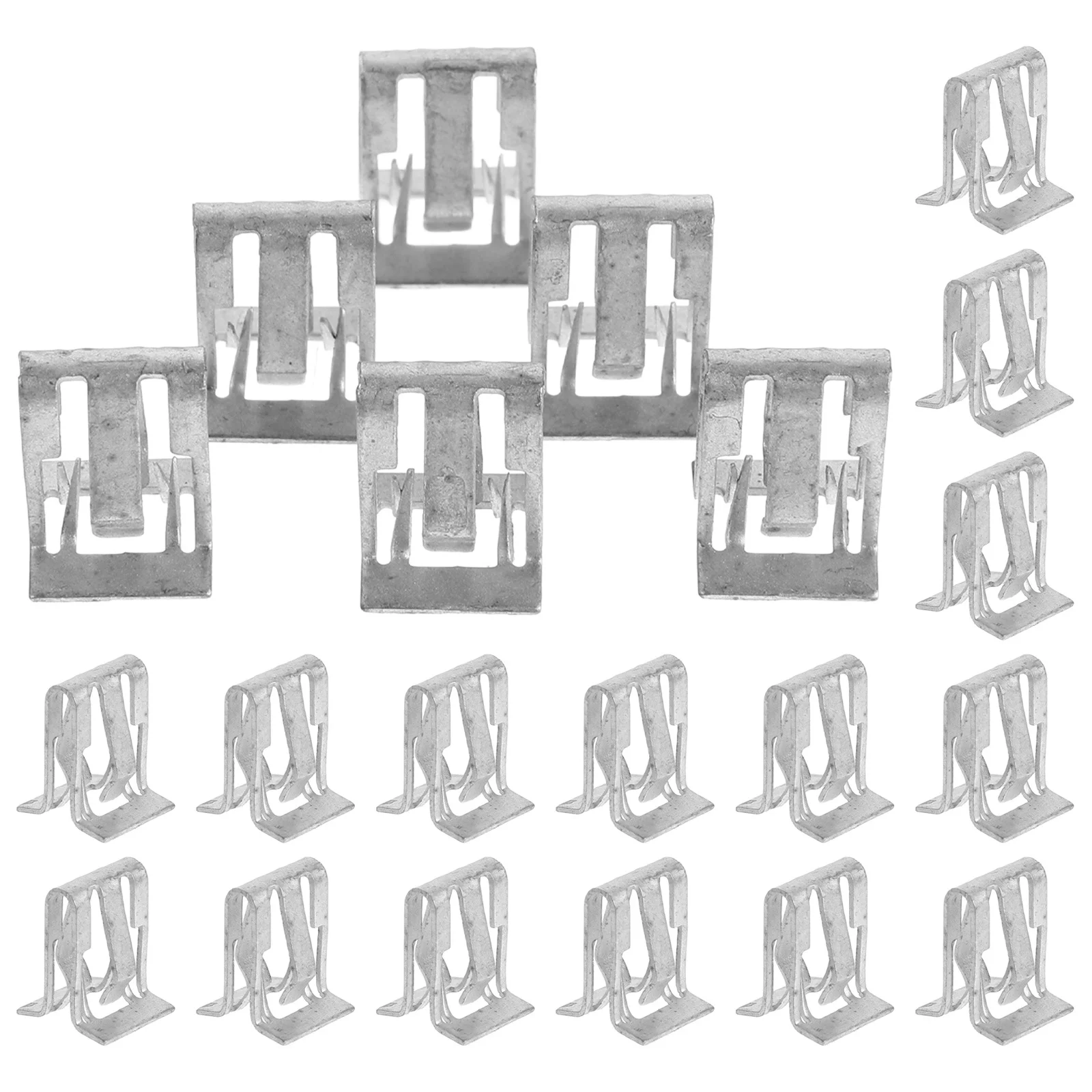 

50Pcs Automotive Retainer Clips Carbon Steel Dash Console Interior Trim Fastener Kit Durable Easy Installation