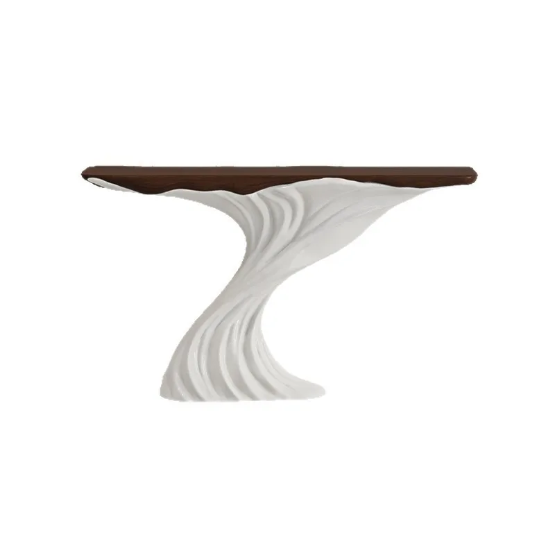 

Fengsheng Shuiqi Entrance Table Entrance Door Against the Wall Light Luxury Advanced Art Hotel Entrance Platform