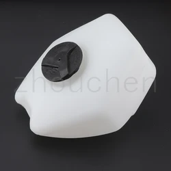 1L White Gas Fuel Tank For Chinese 47cc 49cc 2 stroke Minimoto Pocket Bike Mini Moto Crosser Motorcycle Dirt Bike parts
