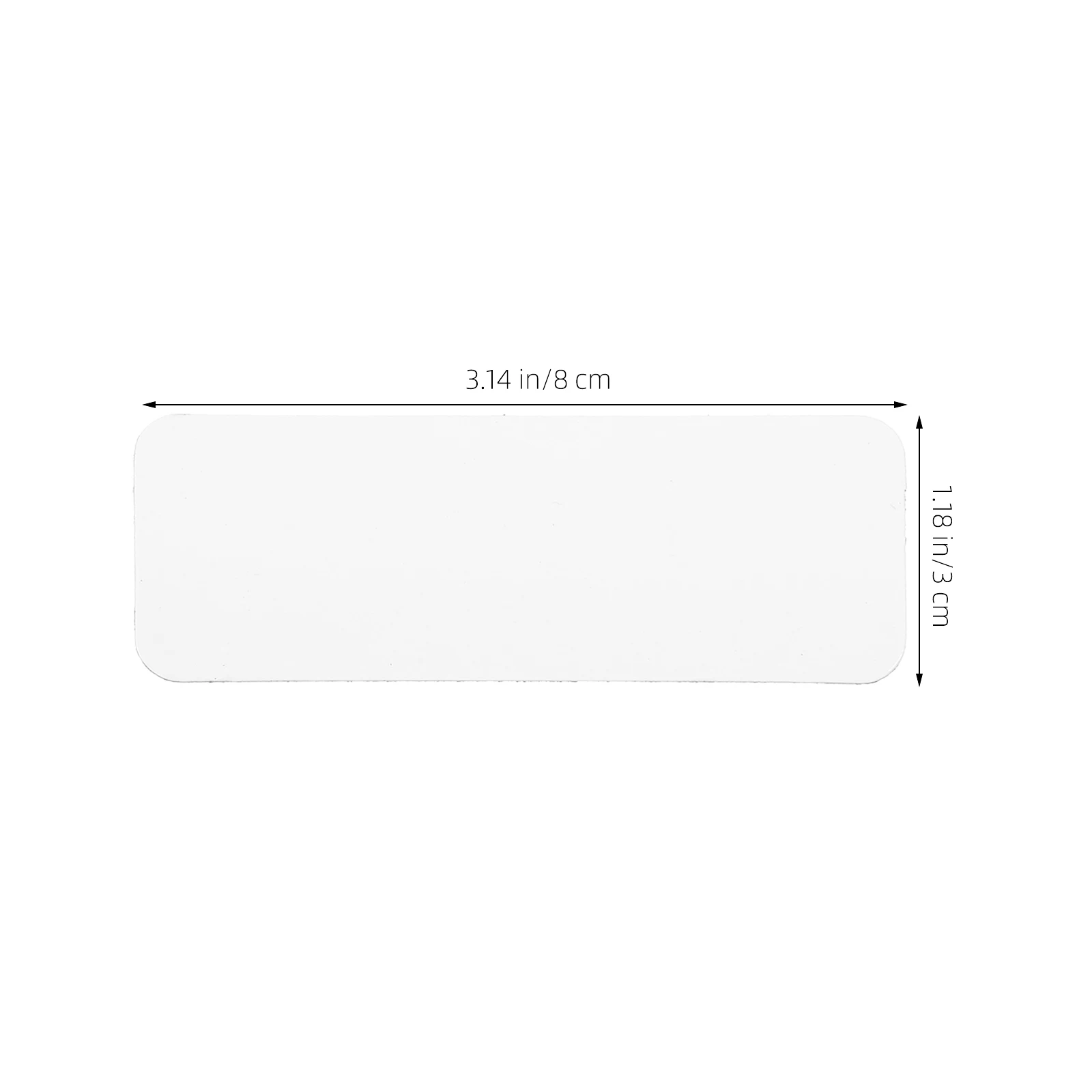 

54pcs Whiteboard Magnetic Writable Magnets for Writable Magnets Labels Refrigerator Dry Erase Office Home File Folder Tags