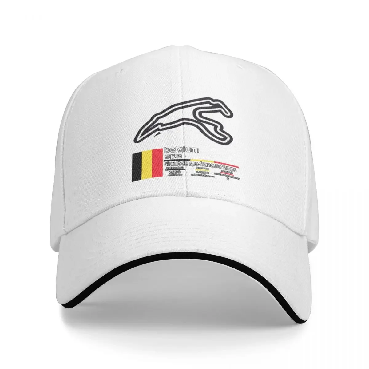 Circuit de Spa-Francorchamps F1 Records Cap Baseball Cap Beach bag baseball Caps elegant women's hats Men's