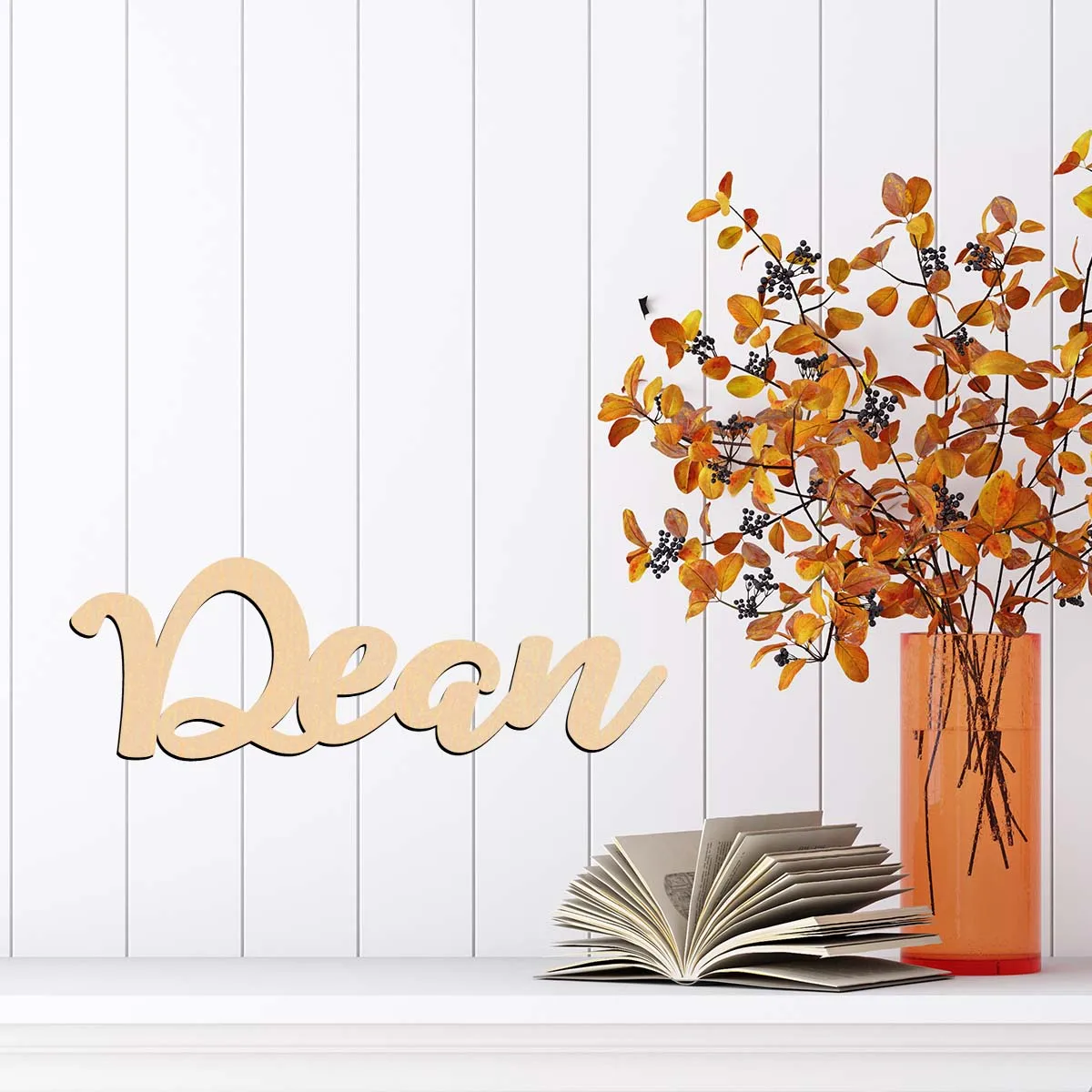 1 قطعة عمد مضحك مثال مخصص اسم علامة خشبية قطع الليزر تسجيل لوحة خشبية لم تنته الخشب للرسم أو التألق