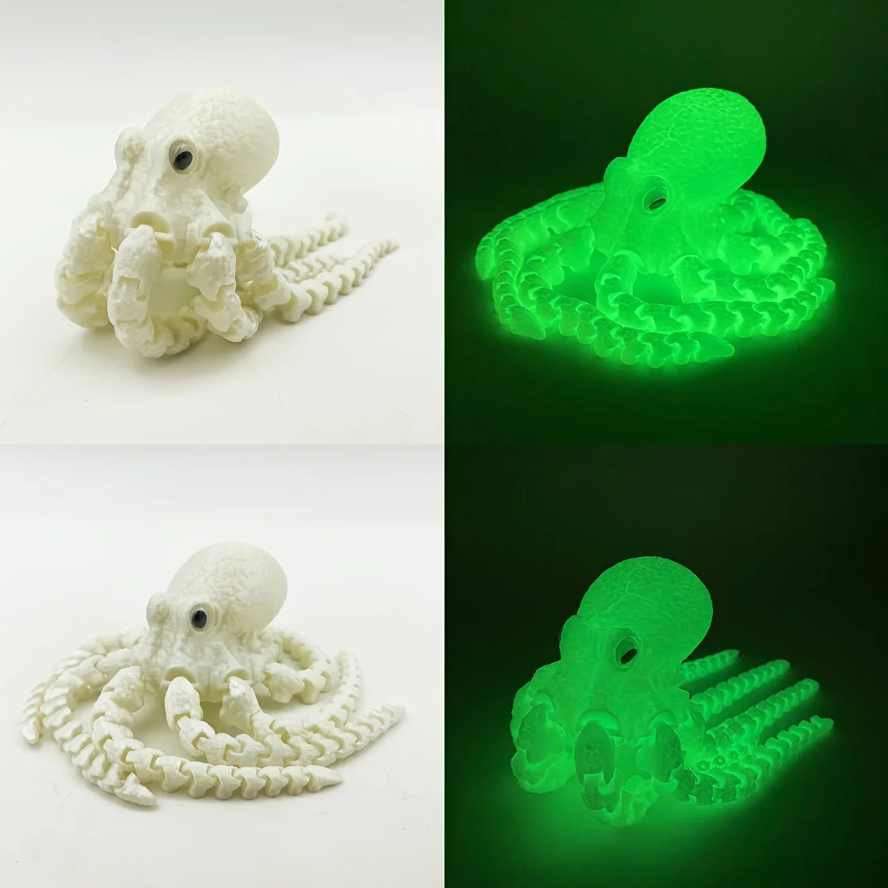 3D printed octopus figurine creative home decoration adds a touch of ocean flavor to life, desktop fish tank decoration